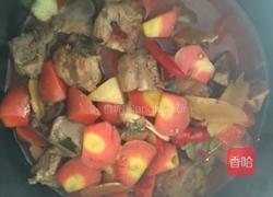 红萝卜烧排骨的做法图解9