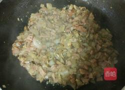 蘑菇培根蛋的做法图解3