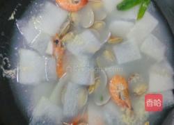 冬瓜海鲜汤的做法图解6
