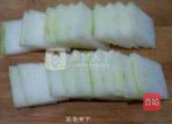 冬瓜夹培根的做法图解1