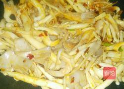 素炒双菇的做法图解3