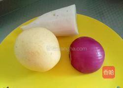 韩国辣萝卜块的做法图解1