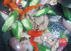 秋葵牛肉的做法图解8