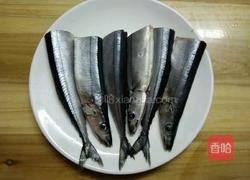 酱煎秋刀鱼的做法图解2
