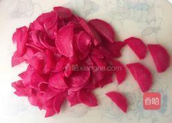 萝卜拼盘的做法图解2