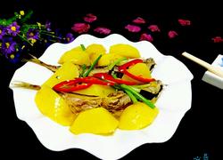 鲅鱼炖土豆