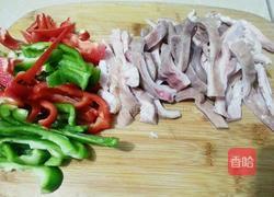 青椒炒肚片的做法图解2