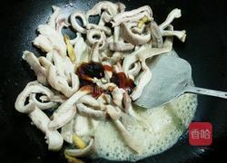 青椒炒肚片的做法图解4