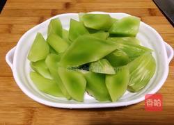 莴笋烧排骨的做法图解3