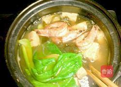 豆腐海藻鲜虾汤的做法图解4