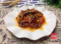蕃茄炒牛肉的做法图解9