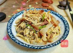 腊肉冬笋的做法图解9