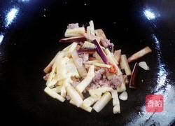 肉末酸笋的做法图解4