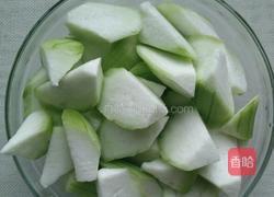 素炒丝瓜的做法图解1