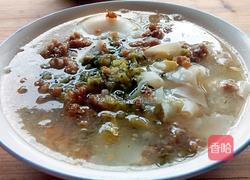 酸菜面条的做法图解6