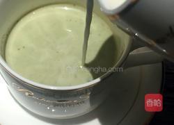 抹茶拿铁的做法图解5