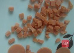 火腿蒸蛋的做法图解2