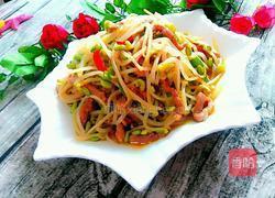猪肉炒豆芽的做法图解11