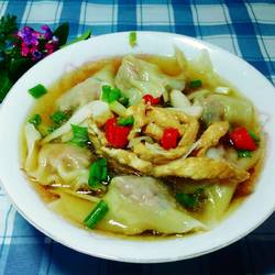 鸡丝馄饨的做法[图]