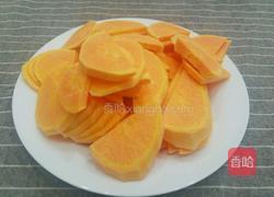 炒番薯的做法图解3