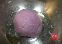 紫薯玫瑰花抱蛋煎饺的做法图解2