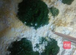 玉米菜团子的做法图解4