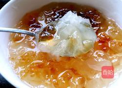 桃胶皂角米炖银耳的做法图解7