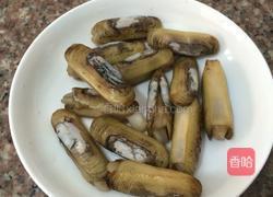 老酒炖蛏的做法图解2