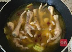 家常炖鸡爪的做法图解9