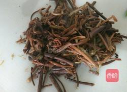 韩式拌蕨菜的做法图解2