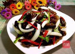 凉拌洋葱木耳的做法图解7
