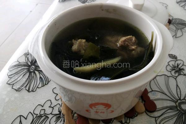 海带炖筒子骨