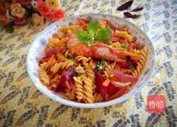 鲜虾意面的做法图解12