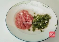 番茄酿肉的做法图解3