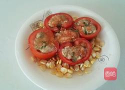 番茄酿肉的做法图解6