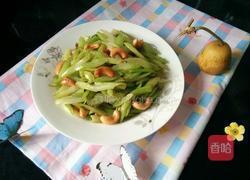 腰果炒芹菜的做法图解13