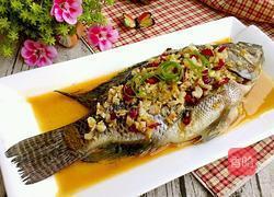蒜香鲫花鱼的做法图解9
