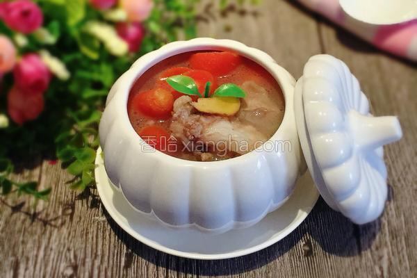萝卜排骨天麻汤