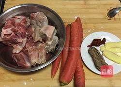 萝卜排骨天麻汤的做法图解1