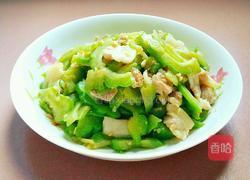 凉瓜炒肉的做法图解12