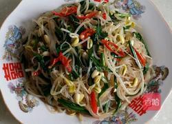 黄豆芽拌粉丝的做法图解9
