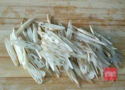 酸辣藕带的做法图解2