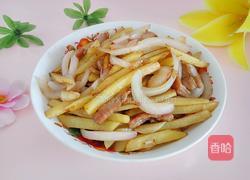 土豆洋葱炒肉丝的做法图解12
