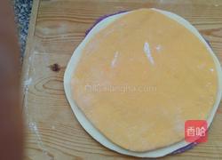 三色花卷的做法图解3