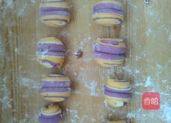 三色花卷的做法图解8