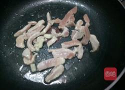 肉丝炒豆角的做法图解4