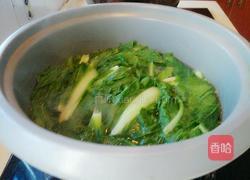 青菜汤(含油碟做法)的做法图解5