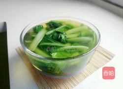 青菜汤(含油碟做法)的做法图解6