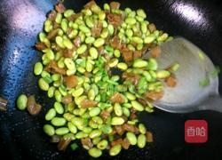 酱瓜炒毛豆的做法图解9
