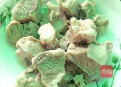 花生炖排骨的做法图解4